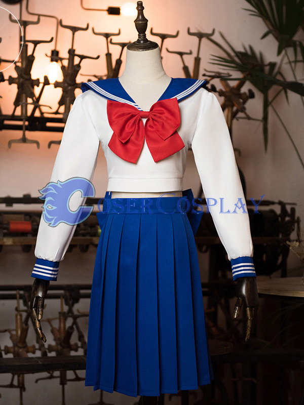 2018 Sailor Moon Crystal Long Sleeve Cosplay Costume